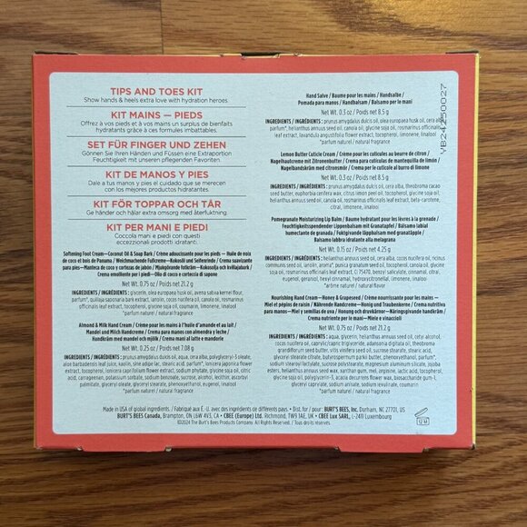 Burt's Bees tips and toes kit - Picture 3 of 5